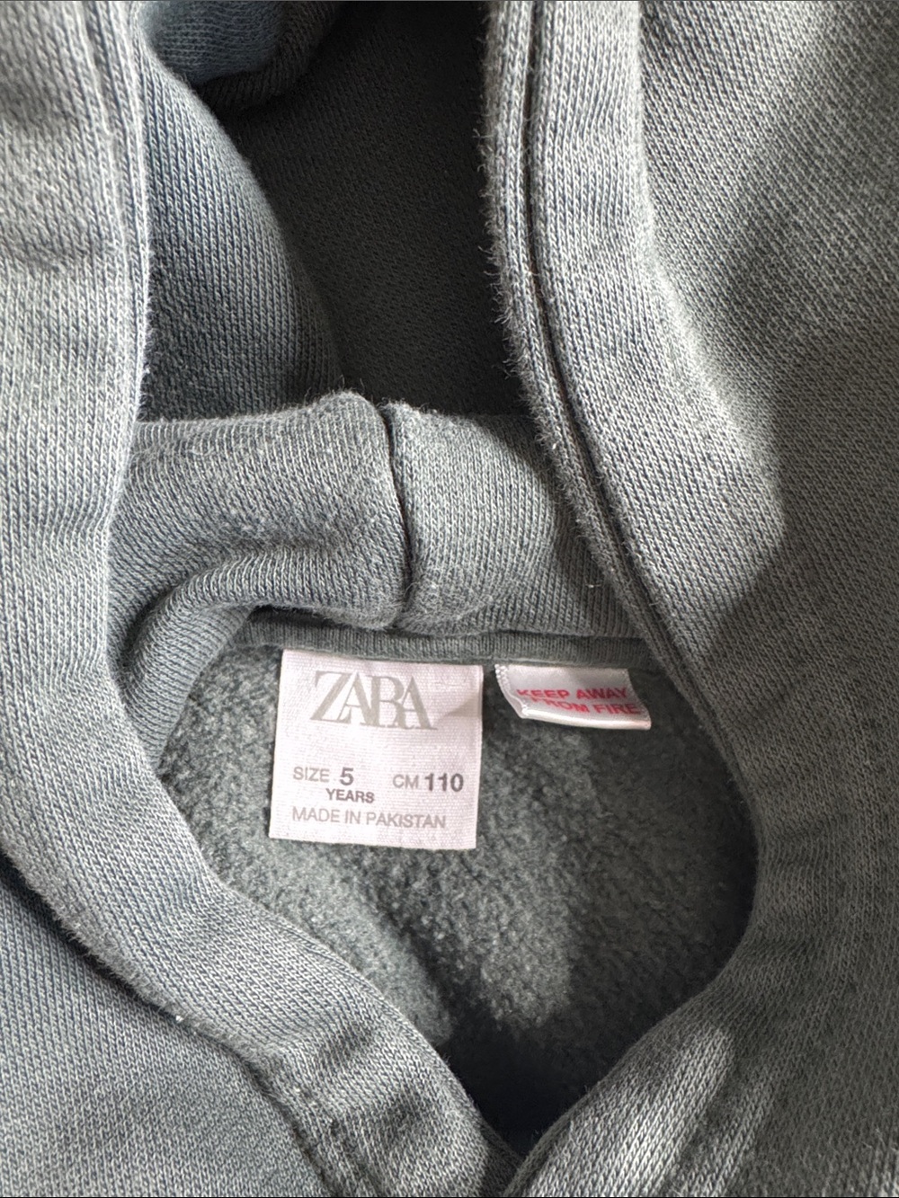 Zara Boys Hoodie & Jogger Set - Size 5T - Picture 5 of 8